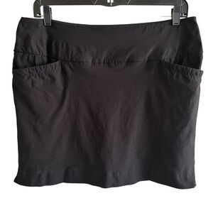 S.C. & CO. Black Skort Women’s Size XL Casual Golf Tennis Resort Wear Stretch